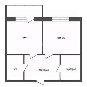 1-к квартира, вторичка, 39м2, 15/22 этаж