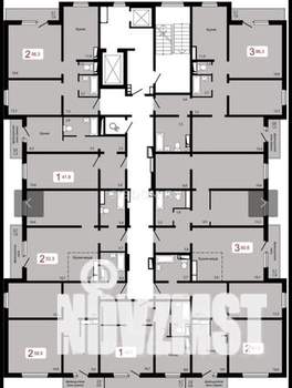 1-к квартира, вторичка, 52м2, 10/17 этаж