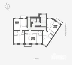 2-к квартира, вторичка, 69м2, 12/15 этаж