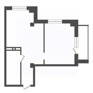 1-к квартира, вторичка, 42м2, 6/17 этаж