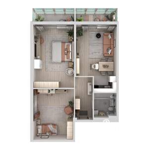 3-к квартира, строящийся дом, 81м2, 5/19 этаж