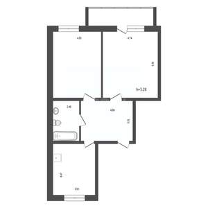 3-к квартира, вторичка, 89м2, 6/9 этаж