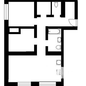 2-к квартира, вторичка, 45м2, 2/10 этаж