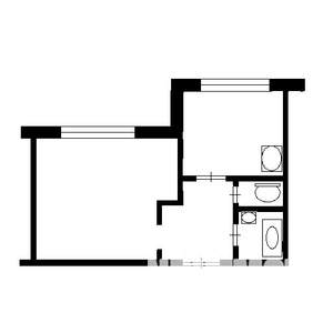 1-к квартира, вторичка, 35м2, 2/9 этаж