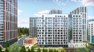 2-к квартира, вторичка, 43м2, 2/20 этаж