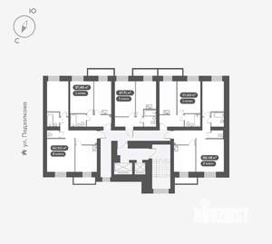 2-к квартира, вторичка, 63м2, 6/16 этаж
