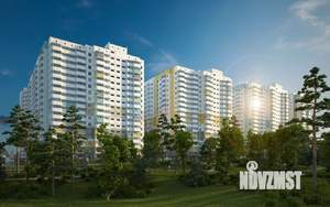 3-к квартира, строящийся дом, 80м2, 3/17 этаж