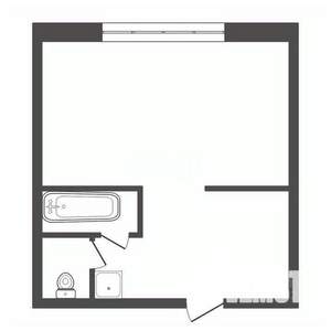 Студия квартира, вторичка, 17м2, 5/5 этаж