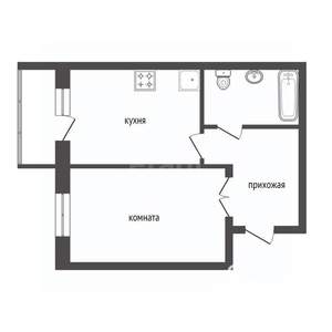 1-к квартира, вторичка, 48м2, 5/23 этаж