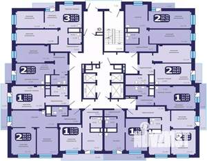 3-к квартира, вторичка, 61м2, 24/25 этаж