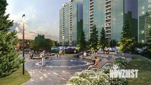 1-к квартира, строящийся дом, 40м2, 12/19 этаж
