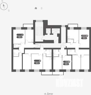 2-к квартира, вторичка, 59м2, 2/15 этаж