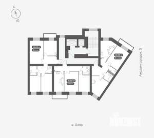2-к квартира, вторичка, 69м2, 2/15 этаж