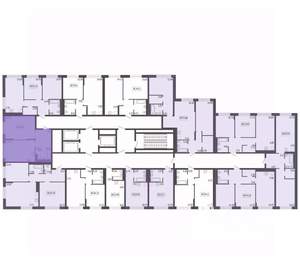 2-к квартира, вторичка, 47м2, 7/17 этаж