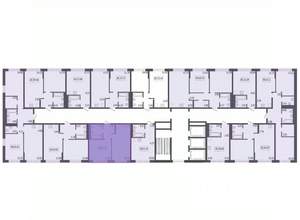 2-к квартира, вторичка, 39м2, 7/17 этаж