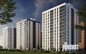 2-к квартира, строящийся дом, 38м2, 12/16 этаж