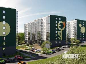 1-к квартира, сданный дом, 50м2, 5/8 этаж
