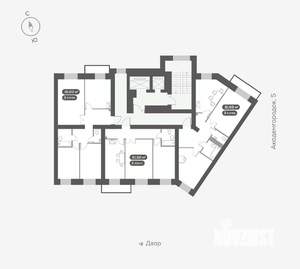 2-к квартира, вторичка, 58м2, 3/15 этаж