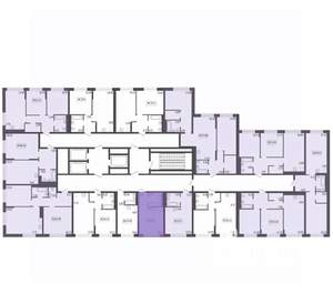 1-к квартира, строящийся дом, 21м2, 2/17 этаж