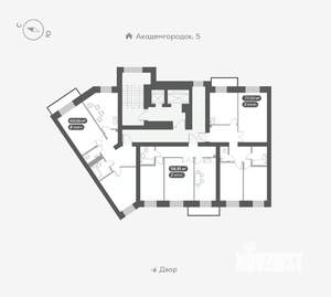 3-к квартира, вторичка, 77м2, 5/15 этаж