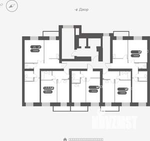 2-к квартира, вторичка, 63м2, 3/15 этаж
