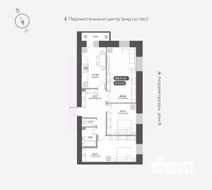 3-к квартира, вторичка, 95м2, 2/16 этаж