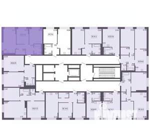 3-к квартира, вторичка, 52м2, 11/17 этаж