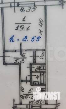 1-к квартира, вторичка, 37м2, 1/9 этаж