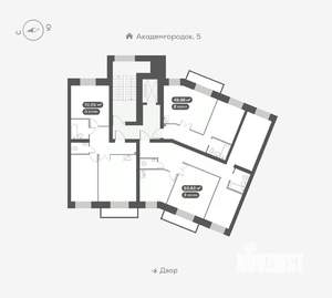 3-к квартира, вторичка, 72м2, 6/15 этаж