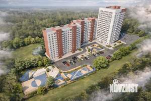 3-к квартира, строящийся дом, 68м2, 12/17 этаж