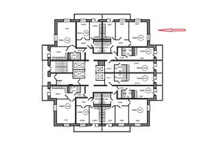 2-к квартира, вторичка, 62м2, 8/25 этаж