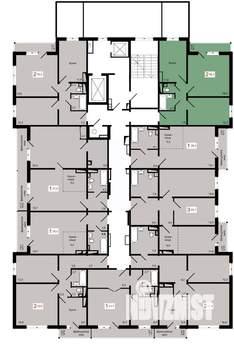 2-к квартира, вторичка, 56м2, 8/17 этаж