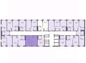 2-к квартира, вторичка, 39м2, 10/17 этаж