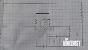 2-к квартира, вторичка, 48м2, 1/5 этаж