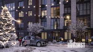 2-к квартира, строящийся дом, 50м2, 22/24 этаж