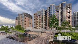 2-к квартира, строящийся дом, 59м2, 16/17 этаж