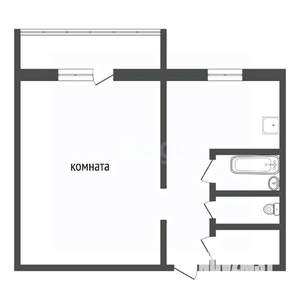 1-к квартира, вторичка, 29м2, 3/9 этаж