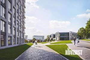 2-к квартира, строящийся дом, 51м2, 1/5 этаж