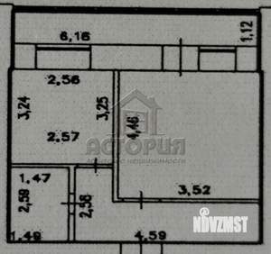 1-к квартира, вторичка, 35м2, 15/17 этаж
