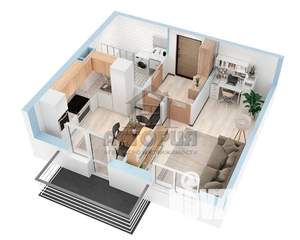 1-к квартира, вторичка, 36м2, 3/18 этаж