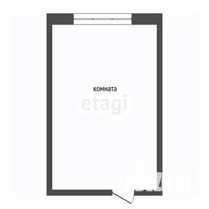 Студия квартира, вторичка, 12м2, 9/9 этаж