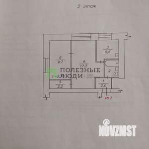 2-к квартира, вторичка, 40м2, 2/5 этаж