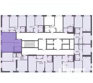 2-к квартира, вторичка, 47м2, 4/17 этаж