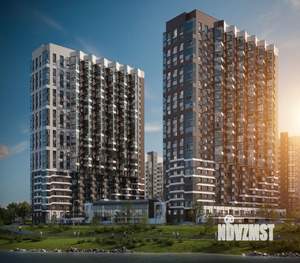 2-к квартира, строящийся дом, 57м2, 9/24 этаж