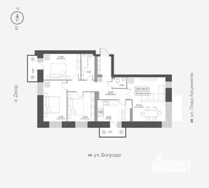 4-к квартира, вторичка, 120м2, 11/15 этаж