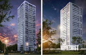 1-к квартира, вторичка, 38м2, 19/25 этаж