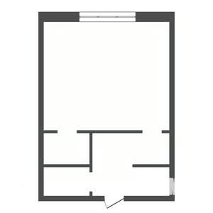 Студия квартира, вторичка, 18м2, 2/5 этаж