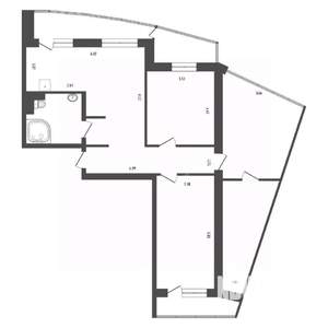 3-к квартира, вторичка, 113м2, 18/18 этаж