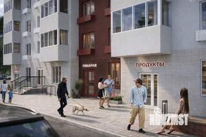 1-к квартира, строящийся дом, 40м2, 11/17 этаж