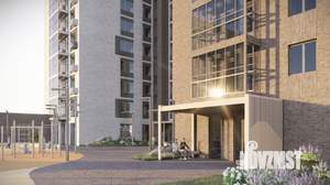 1-к квартира, строящийся дом, 30м2, 2/16 этаж